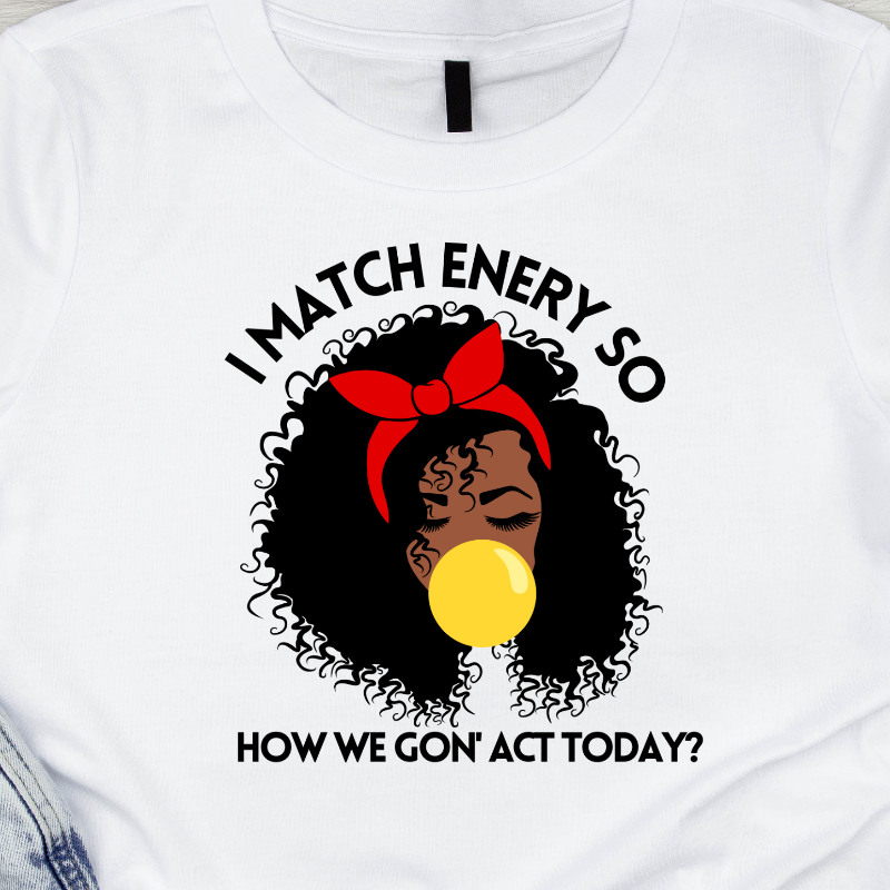 I Match Energy T-Shirt  Main Image